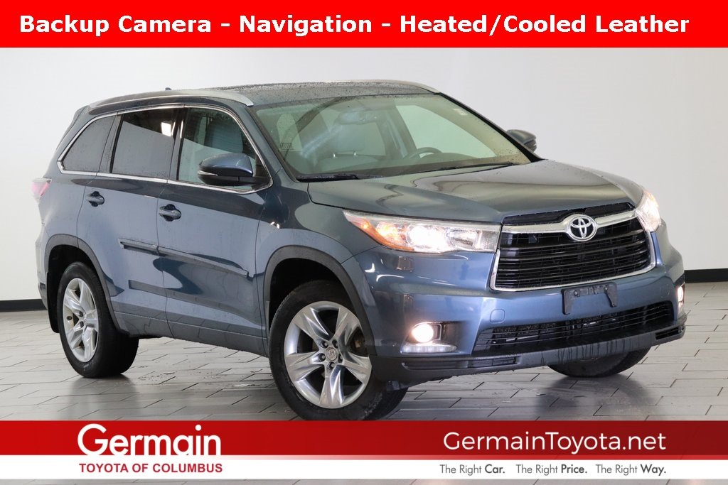 Pre Owned 2015 Toyota Highlander Limited Sport Utility In Columbus